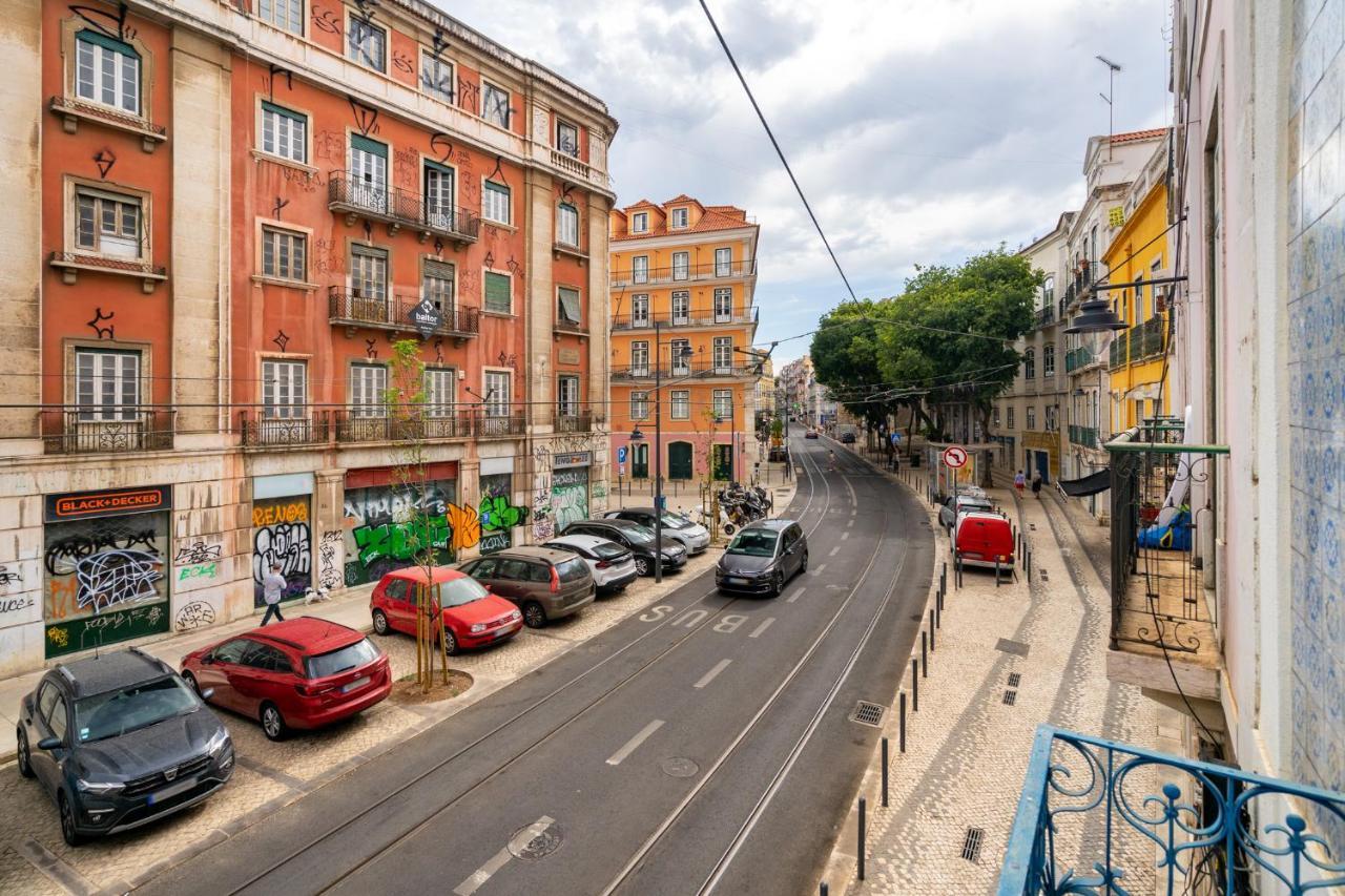 Whome Luxury Stay In Prime Location W/ Ac, Lift & Private Patio Lizbona Zewnętrze zdjęcie